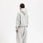 Garms Affiliated Signature Zip up Hoodie Grey Marl (3)