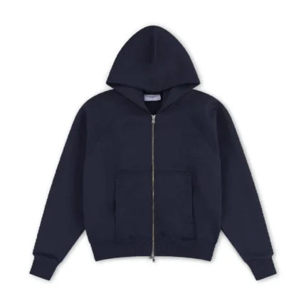 Garms Affiliated Signature Zip up Hoodie Navy (1)