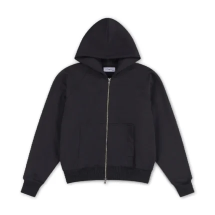 Garms Affiliated Signature Zip up Hoodie Vintage Black (1)