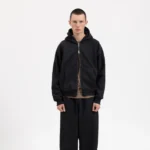 Garms Affiliated Signature Zip up Hoodie Vintage Black (5)
