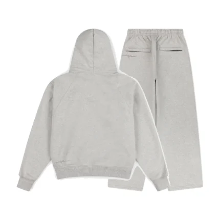 Garms Affiliated Signature Zip up Tracksuit Grey Marl (4)
