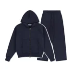 Garms Affiliated Signature Zip up Tracksuit Navy (6)