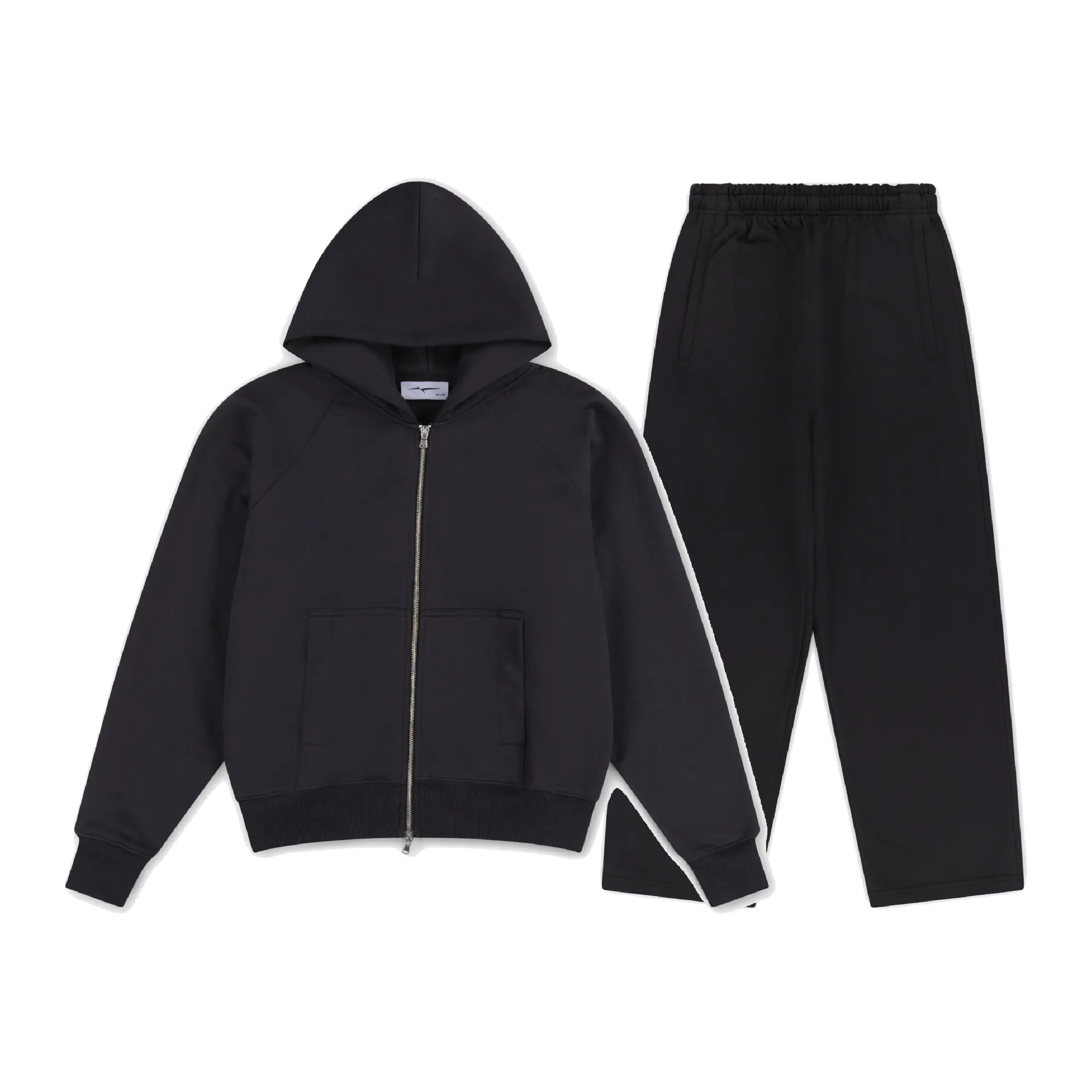 Garms Affiliated Signature Zip up Tracksuit Vintage Black (5) Garms Affiliated Signature Zip up Tracksuit Vintage Black (5)