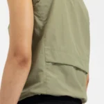Garms Affiliated Women's Contour Hooded Vest Sage (6)